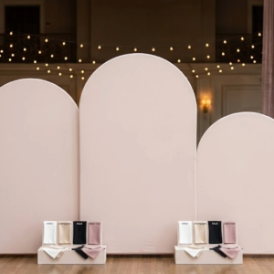 Chiara Arched Backdrop Wall Set – Frame & Covers Only
