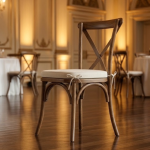 Rustic / Vineyard Cross-Back Chair