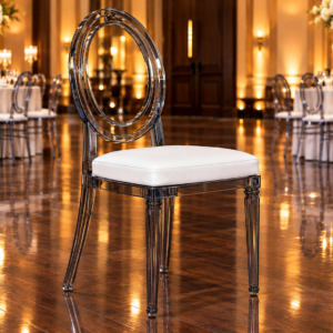 Modern Smoke Black Ghost Chair
