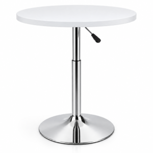 30-Inch Round Adjustable Cocktail Table