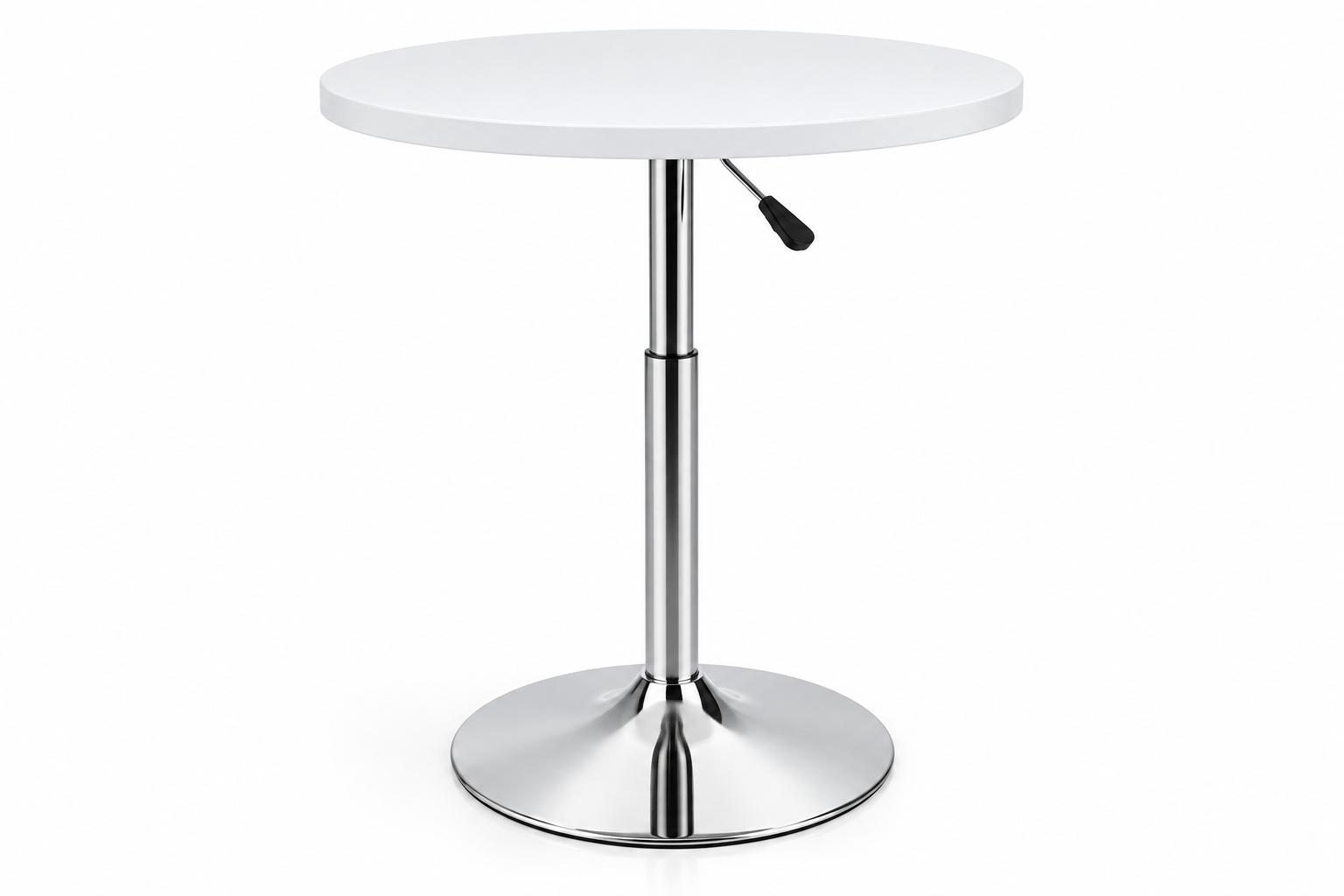 30-Inch Round Adjustable Cocktail Table