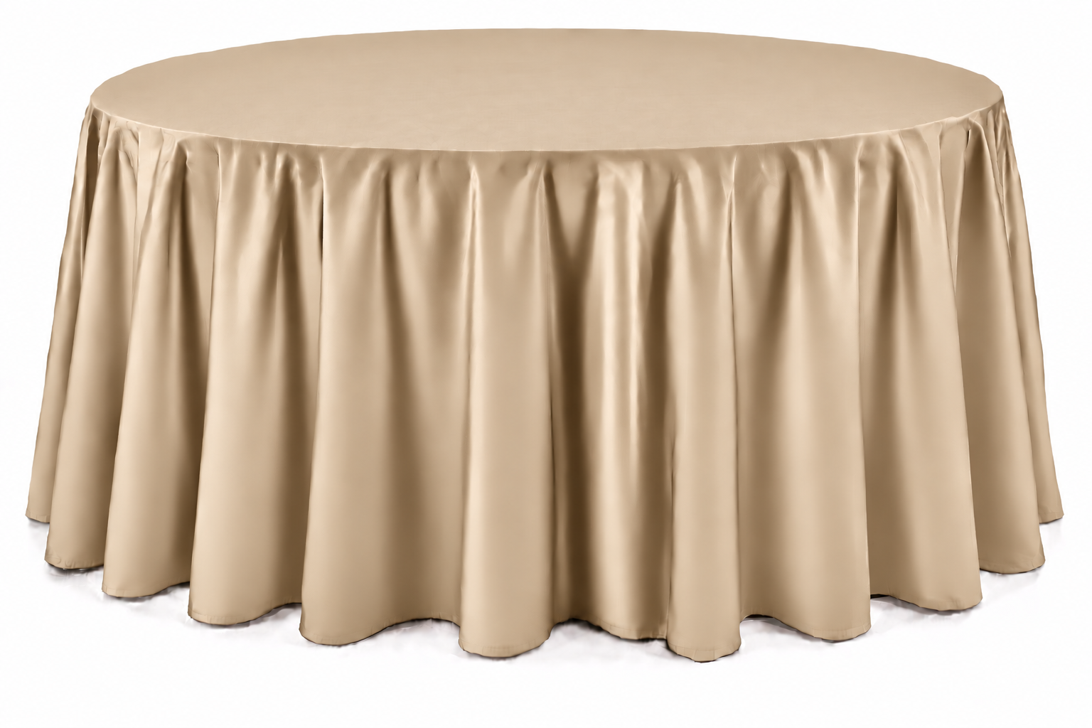Copper Floor-Length Round Tablecloth - Image 3