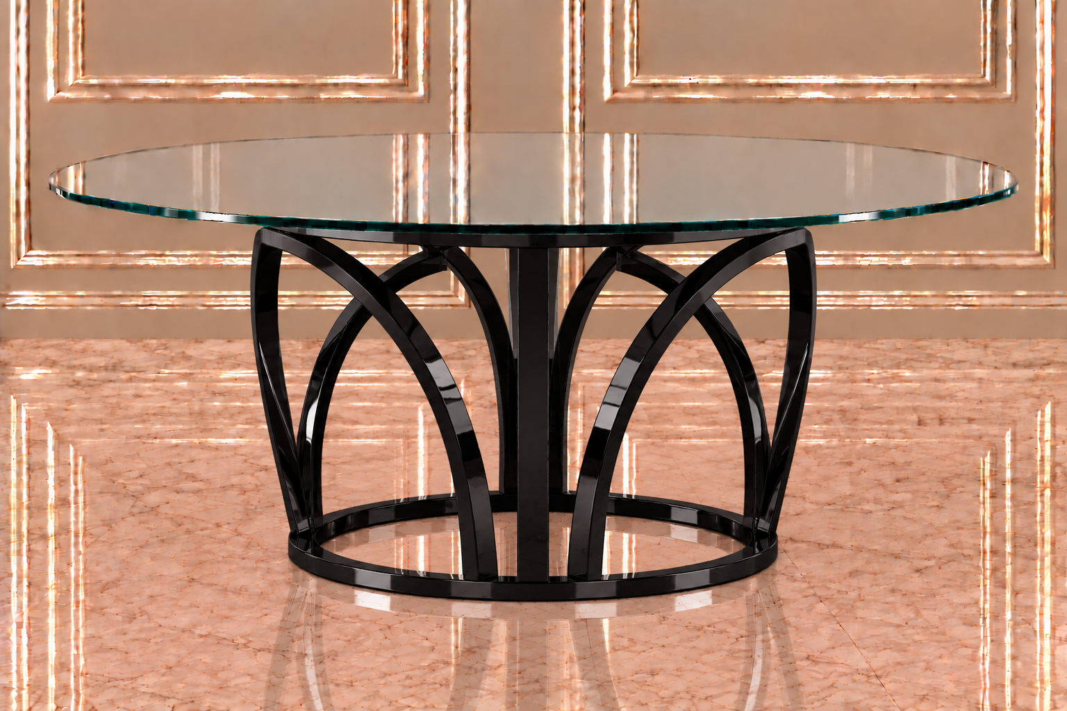 Black Arch Sweetheart Table - Image 2