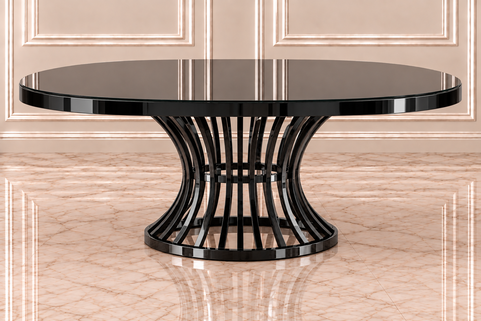 Black Infinity Sweetheart Table - Image 11
