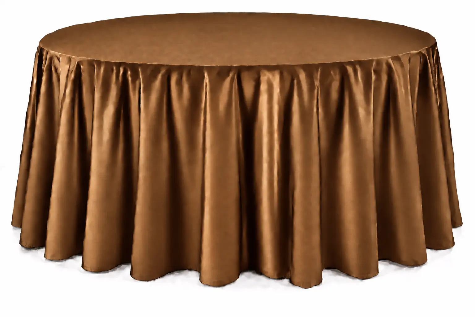 Fuchsia Floor-Length Round Tablecloth - Image 5
