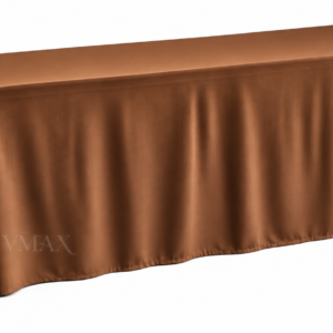 Bronze Rectangular Floor-Length Tablecloth