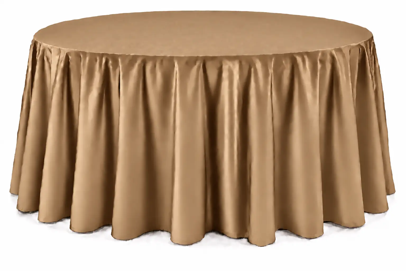 Copper Floor-Length Round Tablecloth - Image 2