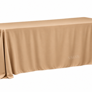 Camel Tan Rectangular Floor-Length Tablecloth