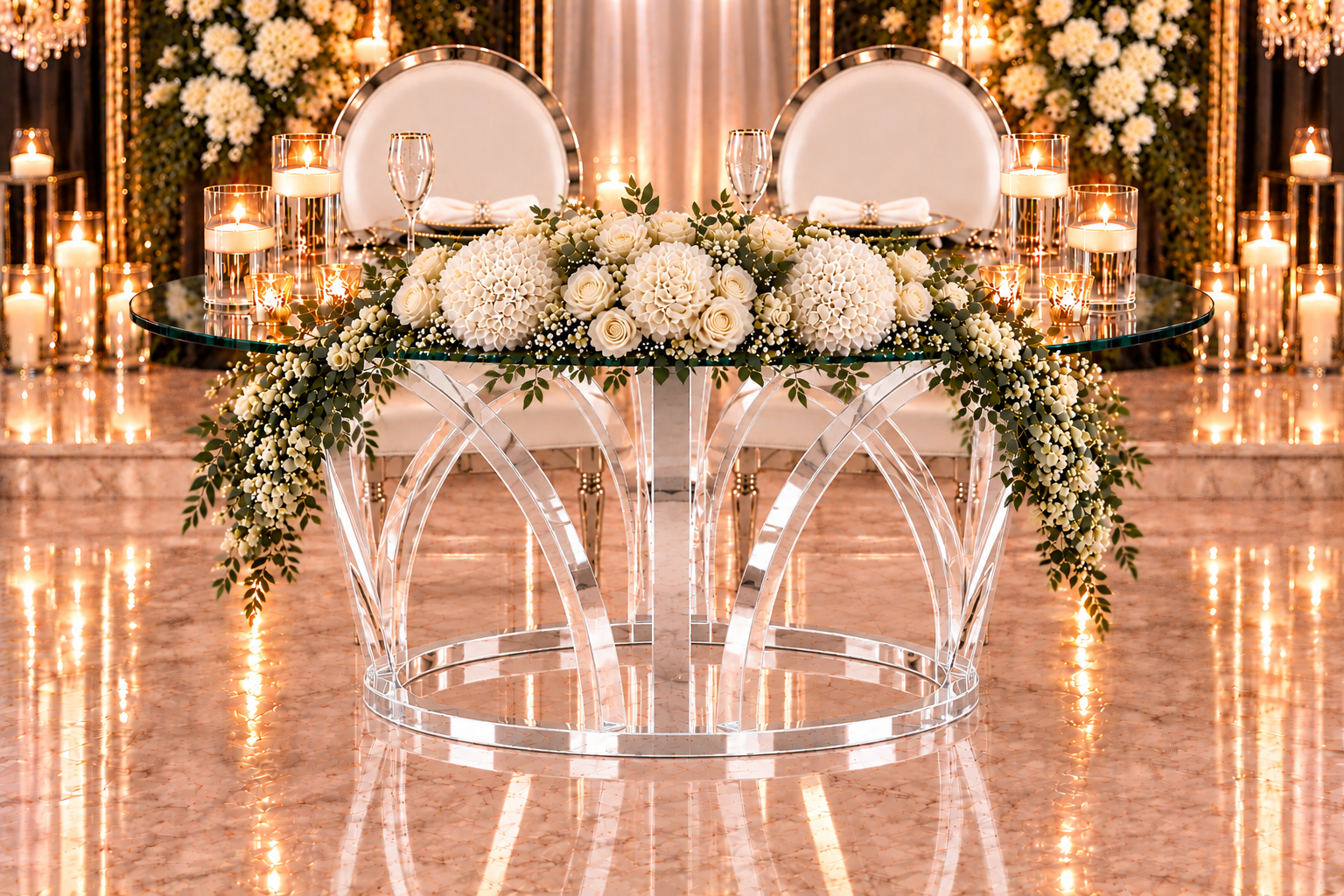 Black Butterfly Sweetheart Table - Image 11