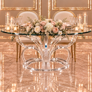Clear Butterfly Sweetheart Table