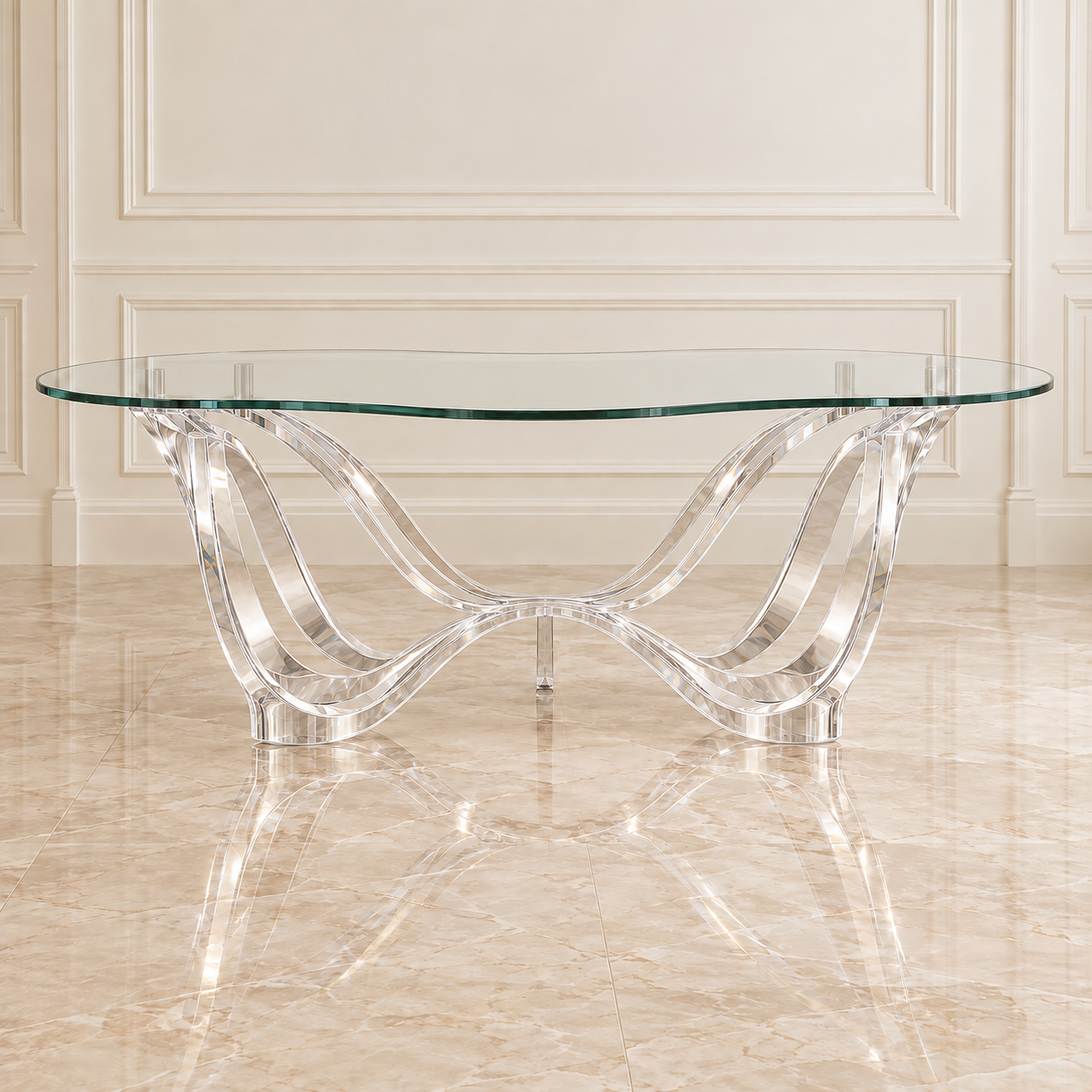 White Ribbon Sweetheart Table - Image 8