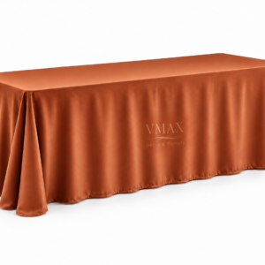 Copper Rectangular Floor-Length Tablecloth