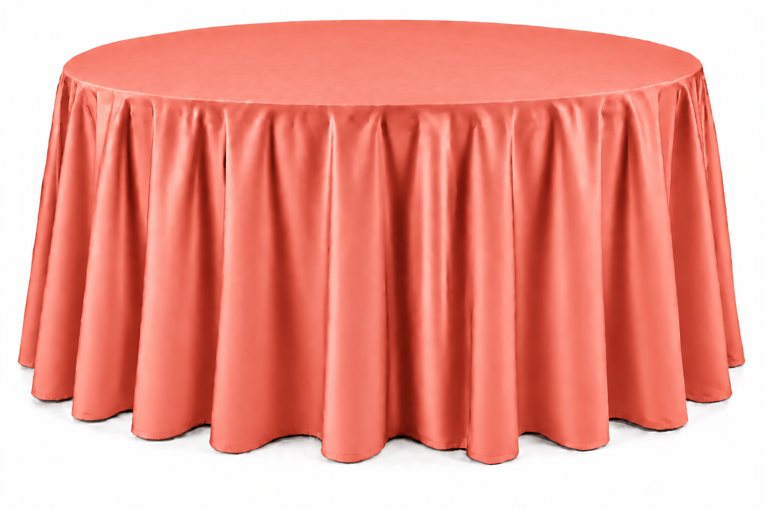 Copper Floor-Length Round Tablecloth - Image 17