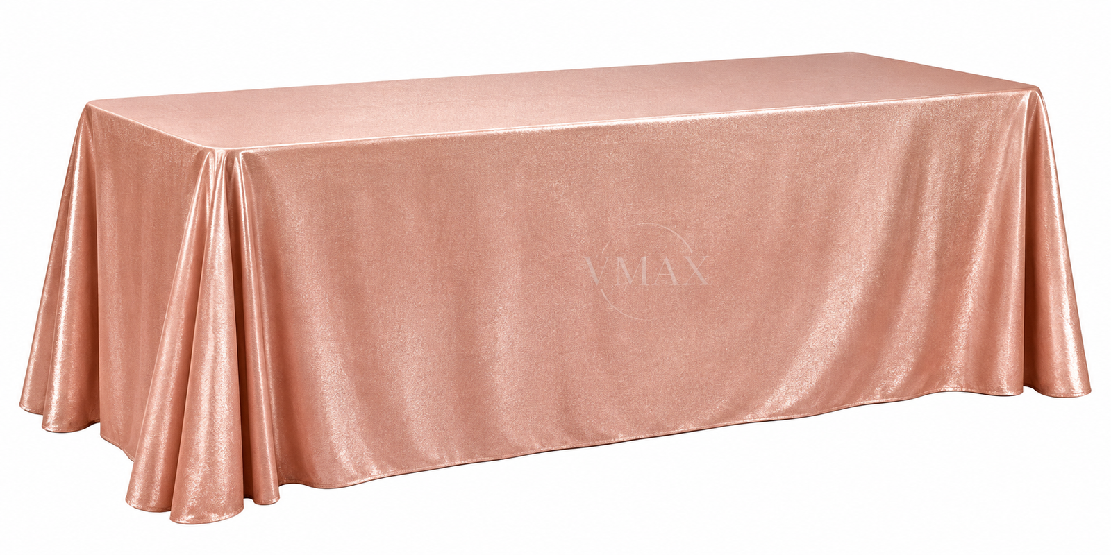Fuchsia Rectangular Floor-Length Tablecloth