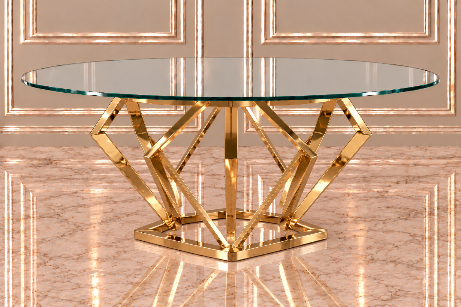 Clear Diamond Sweetheart Table - Image 10