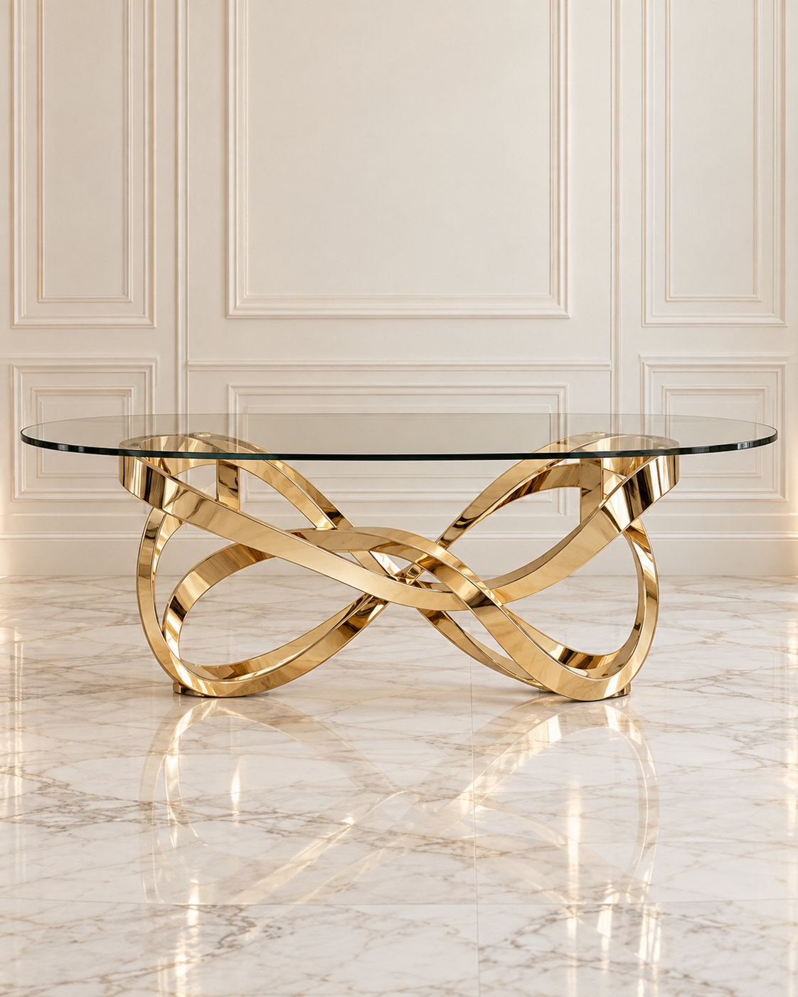 White Ribbon Sweetheart Table - Image 6