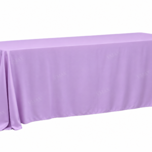 Lilac Rectangular Floor-Length Tablecloth