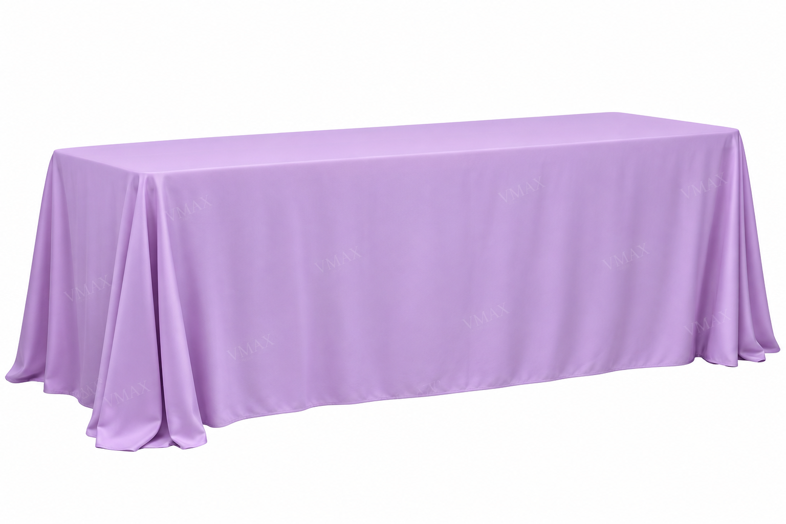 Hot Pink Rectangular Floor-Length Tablecloth - Image 4