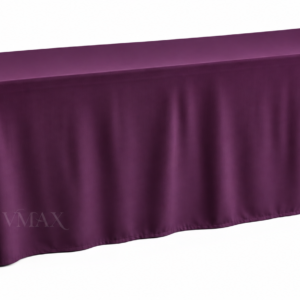 Plum Rectangular Floor-Length Tablecloth