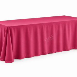 Raspberry Rectangular Floor-Length Tablecloth