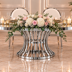Silver Cage Sweetheart Table