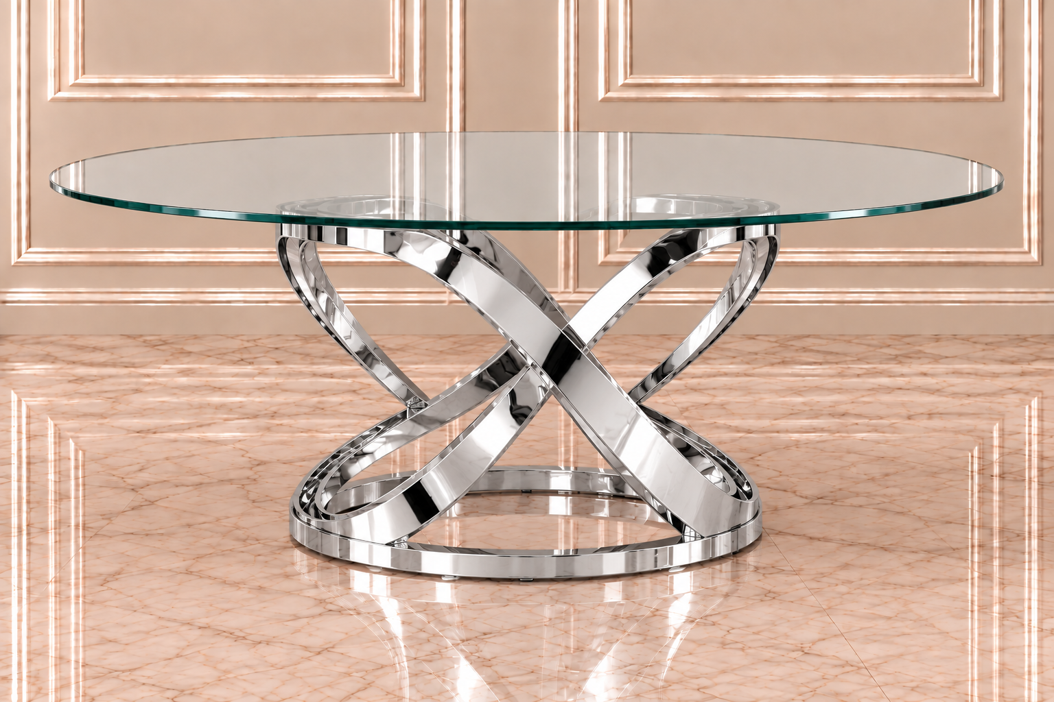 Black Infinity Sweetheart Table - Image 6