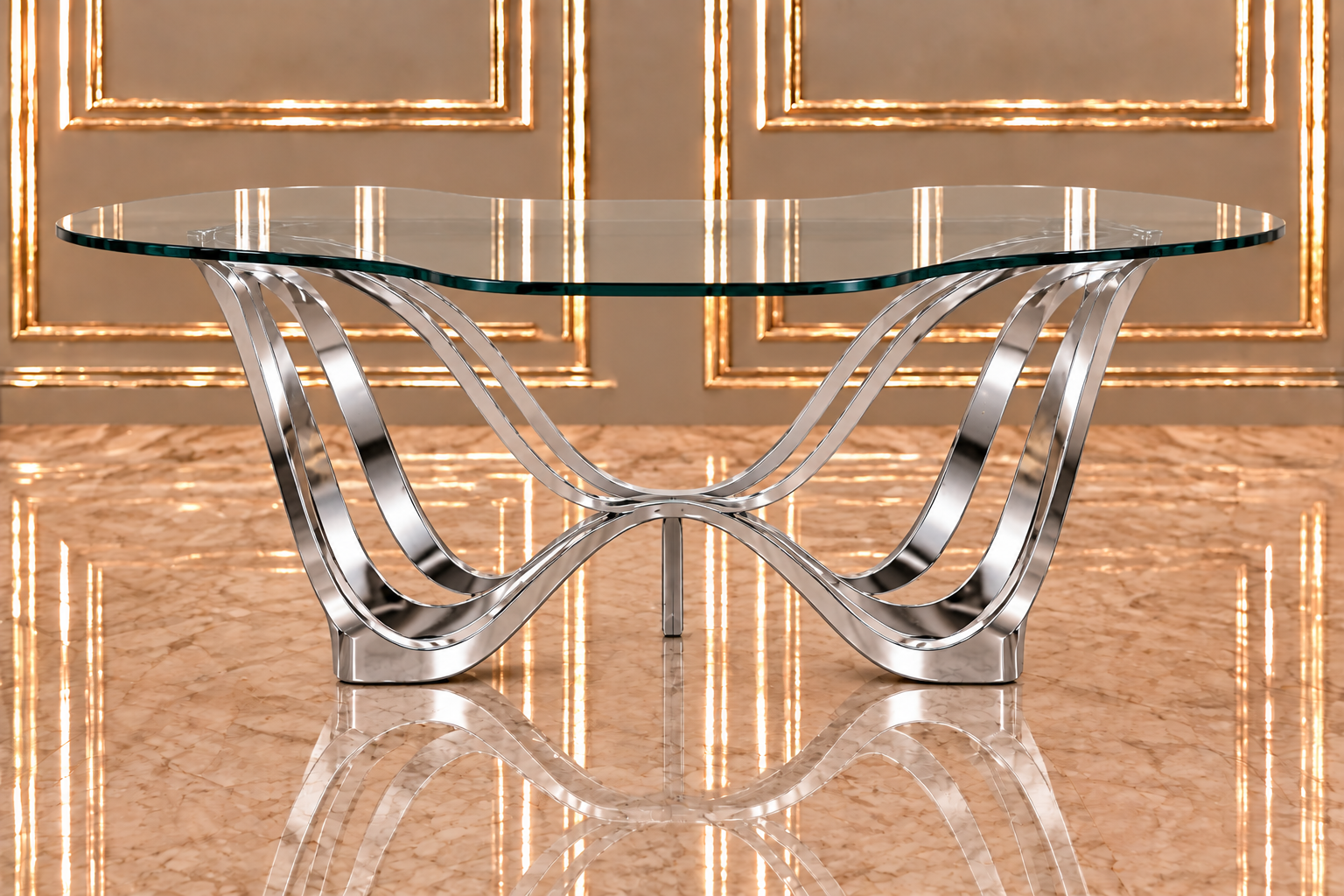 White Wave Sweetheart Table - Image 4