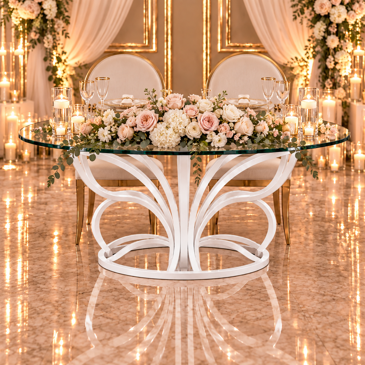 Black Butterfly Sweetheart Table - Image 3