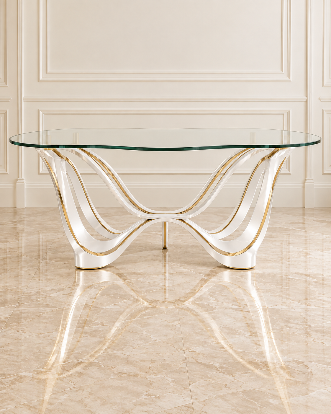 White Wave Sweetheart Table - Image 2