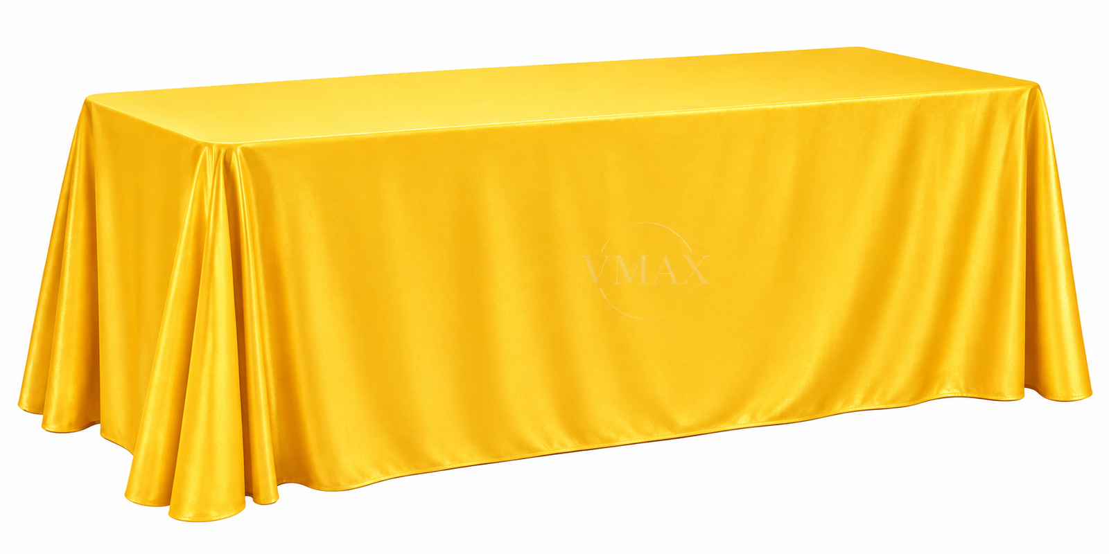 Chocolate Brown Rectangular Floor-Length Tablecloth - Image 3